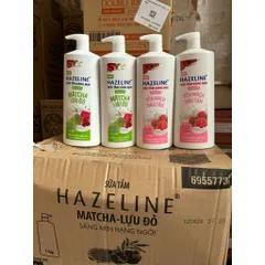 [HCM] SỮA TẮM HAZELINE TRẮNG SÁNG MỊN DA 1KG - LỰA MÙI