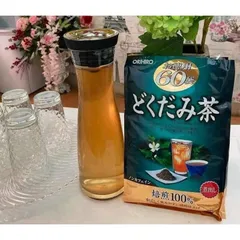 Trà Diếp Cá thanh nhiệt, Trà Diếp Cá Nhật Bản 60 túi lọc Orihiro