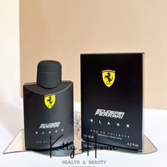 Nước Hoa Nam Scuderia Ferrari Black EDT 125ml - Hương Thơm Tươi Mát, Sang Trọng, Phong Cách Hiện Đại và Nam Tính