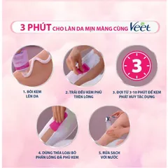 Sỉ - Thùng 6 Tuyp Kem Tẩy Lông Veet 100ml Dành Cho Da Thường - HSD 8/2026