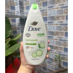 Sữa Tắm Dove Của Đức Dưỡng Ẩm Mịn Da Chống Lão Hoá 450ml Hương Dưa Leo Và trà xanh