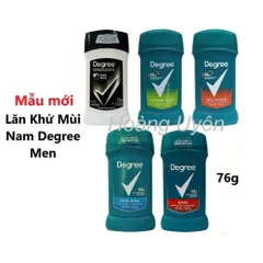 [USA] Lăn sáp khử mùi nam Degree men UltraClear Black & White 76g (sáp trắng) chống ố áo