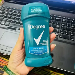 [USA] Lăn sáp khử mùi nam Degree men UltraClear Black & White 76g (sáp trắng) chống ố áo