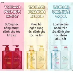 Sale - Dầu Xả Phục Hồi Ngăn Rụng Tóc TSUBAKI Premium 490ml