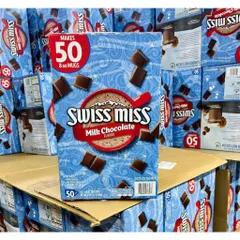 HSD 6/2026 Bột Cacao Sữa Swiss Miss Hộp 50 Gói 1.95kg