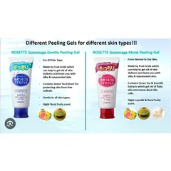 Tẩy Da Chết Rosette Peeling Gel 120g Nhật Bản ( Dành Cho Mặt Và Toàn Thân)