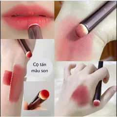 Cọ tán son môi trang điểm hiệu ứng ombre, che khuyết điểm siêu mềm mịn môi
