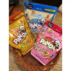 [ HSD 2/2026 ] BÁNH GẤU HELLO PANDA NHÂN KEM SỮA 198g