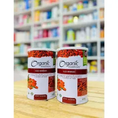 ( Mẫu mới Tem Nổi ) kỷ Tử Organic Traditions GoJi Berries 454g made in USA( date 6/27)