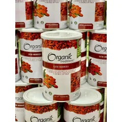 ( Mẫu mới Tem Nổi ) kỷ Tử Organic Traditions GoJi Berries 454g made in USA( date 6/27)