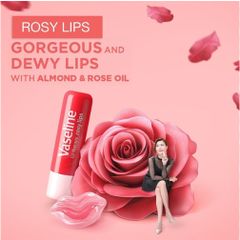 Son Dưỡng Môi Vaseline Rosy lips Dạng Thỏi 4.8g