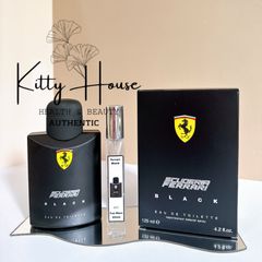 Nước Hoa Nam Scuderia Ferrari Black EDT 10ml - Hương Thơm Tươi Mát, Nam Tính, Phong Cách Hiện Đại, Quyến Rũ