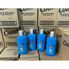 Sữa Tắm Gội Coast 946ml cho nam, Hàng Mỹ chai lớn