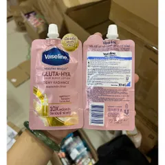 Combo 3 Gói Sữa Dưỡng Thể Vaseline 50X 30ml dưỡng trắng da có chống nắng 30ml