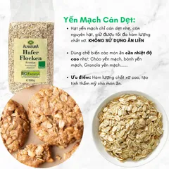 HCM - Combo 10 gói yến mạch đức hafer flocken 500g