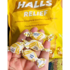 KẸO NGẬM HALLS 70 viên – không đường và có đường - Hàng Mỹ