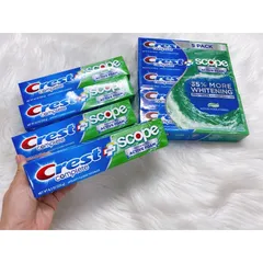 [Tuýp 178g/232g ] Kem đánh răng Crest Complete Scope Pro Advance Freshness của Mỹ