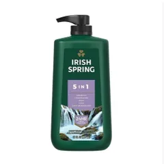 [MẪU MỚI 887ML] Sữa Tắm Gội toàn thân cho nam tươi mát 24h Irish Spring  -  Hàng Mỹ