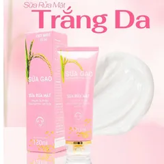 Sữa rửa mặt Cosy White Sữa Gạo mịn da, ngăn mụn và làm dịu da - 120ml