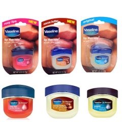Sáp Sáp Dưỡng Môi Mềm Mịn Vaseline Lip Therapy Rosy Lip,Original, Creme Brulee 7g Chuẩn USA