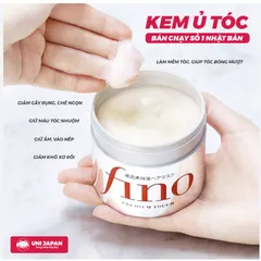 Kem ủ tóc, Hập tóc cải thiện tóc hư tổn Fino Premium Touch 230 g Nhật Bản