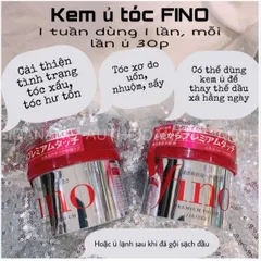 Kem ủ tóc, Hập tóc cải thiện tóc hư tổn Fino Premium Touch 230 g Nhật Bản
