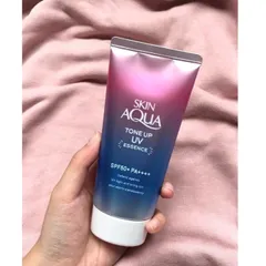 Kem Chống Nắng Nhật Bản Skin Aqua nâng tone trắng sáng Tone up UV SPF 50+ PA++++ 80gr