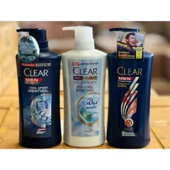 Dầu Gội Clear Thái Lan 390ml - Mát Lạnh Sảng Khoái