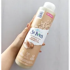 Sữa tắm dưỡng da St.Ives Yến mạch và Bơ 650ml - Mẫu Mới ( Nhiều Mùi lựa chọn)