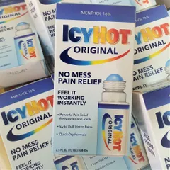 Dầu Xoa Bóp Dạng Lăn Icy Hot Medicated No Mess Applicator Pain Relieving Liquid 59ml