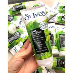 ( MẪU MỚI ) NHẬP KHẨU MỸ  SỮA RỬA MẶT-TẨY TẾ BÀO CHẾT ST.IVES 170gr