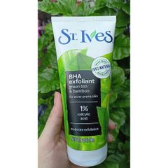 ( MẪU MỚI ) NHẬP KHẨU MỸ  SỮA RỬA MẶT-TẨY TẾ BÀO CHẾT ST.IVES 170gr