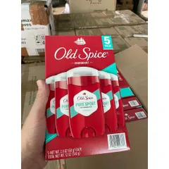 Lăn Khử Mùi OLD SPICE 85g sáp xanh - Hàng mỹ - hương cam chanh không nồng - không vàng áo Lăn buồm đỏ