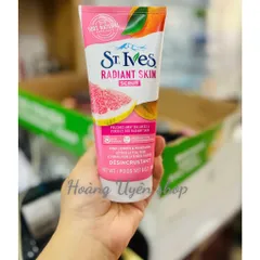 Sữa Rửa Mặt Tẩy Tế Bào Chết St.Ives Cam và Chanh Hồng 170ML - Mẫu mới Date 27