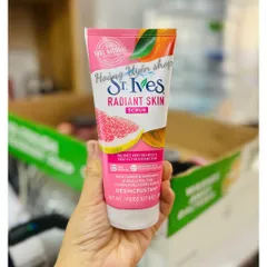 Sữa Rửa Mặt Tẩy Tế Bào Chết St.Ives Cam và Chanh Hồng 170ML - Mẫu mới Date 27