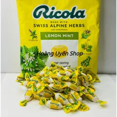 [1 gói - Mỹ ] Kẹo Ricola Original Herb 105 viên (Kẹo  Ngậm Ho)