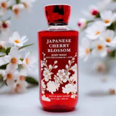 Gel tắm / Xịt Thơm Body Bath and Body Works Japanese Cherry Blossom chai 295ml