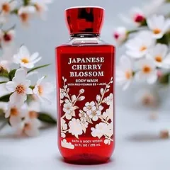 Gel tắm / Xịt Thơm Body Bath and Body Works Japanese Cherry Blossom chai 295ml