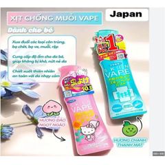 Xịt chống muỗi và côn trùng SKIN VAPE 200ml - dạng phun sương với nguồn gốc tự nhiên rất an toàn (Màu Xanh)