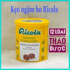 Kẹo ngậm thảo dược Ricola Original Đức hộp 180 viên giảm ho, khàn giọng 250g