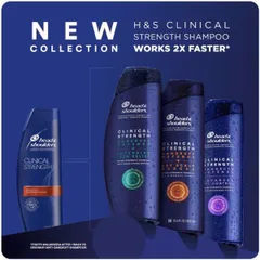 Dầu Gội Head Mỹ Giảm Gàu,Nấm, Dầu Gội Head & Shoulders Clinical Strength 400ml (Bill Mỹ)