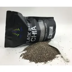 Combo 5 Gói Hạt chia Úc Black Bag Chia Whole Dark Chia Seeds 500g (Sỉ)