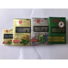 [ Hàng Mỹ ] Dầu Gió Con Ó Xanh,Trắng, Vàng chính hãng Eagle Brand 24 ml (Phân Loại)