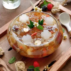 400g SET Chè Dưỡng Nhan Tuyết Yên Nhựa Đào 12 Vị Tâm An food