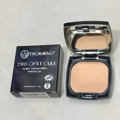 Phấn Trang Điểm Trắng Da TWO WAY CAKE THORAKAO 9g - Số 2 Tone Tự Nhiên