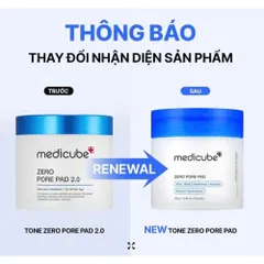 Toner Pad Medicube 70 Miếng - Làm Sạch, Dưỡng Ẩm Và Thu Nhỏ Lỗ Chân Lông
