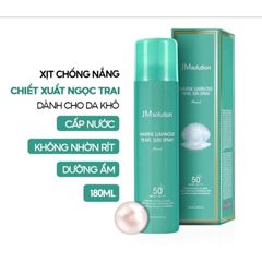 Xịt Chống Nắng Toàn Thân JM Solution SPF50+ PA++++ 180ml - Dưỡng Ẩm, Nâng Tone, Bảo Vệ Da Khỏe Mạnh, Không Nhờn Rít