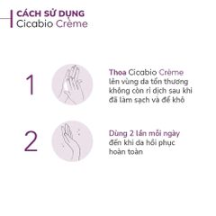 Kem Dưỡng Bioderma Cicabio Crème+ 100ml - Phục Hồi Da Tổn Thương, Làm Dịu Nhanh, Dành Cho Da Nhạy Cảm, An Toàn, Không Paraben