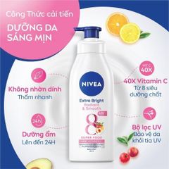 Sữa Dưỡng Thể NIVEA 350ml Phục Hồi Dưỡng Trắng Da - Dưỡng Ẩm, Làm Sáng Mịn Da, Bảo Vệ SPF30 Từ Thái Lan