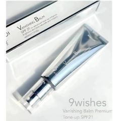Kem Dưỡng Trắng Da 9Wishes Vanishing Balm Premium SPF21+++ 50ml - Dưỡng Ẩm, Làm Sáng Da Tự Nhiên, Phù Hợp Mọi Loại Da